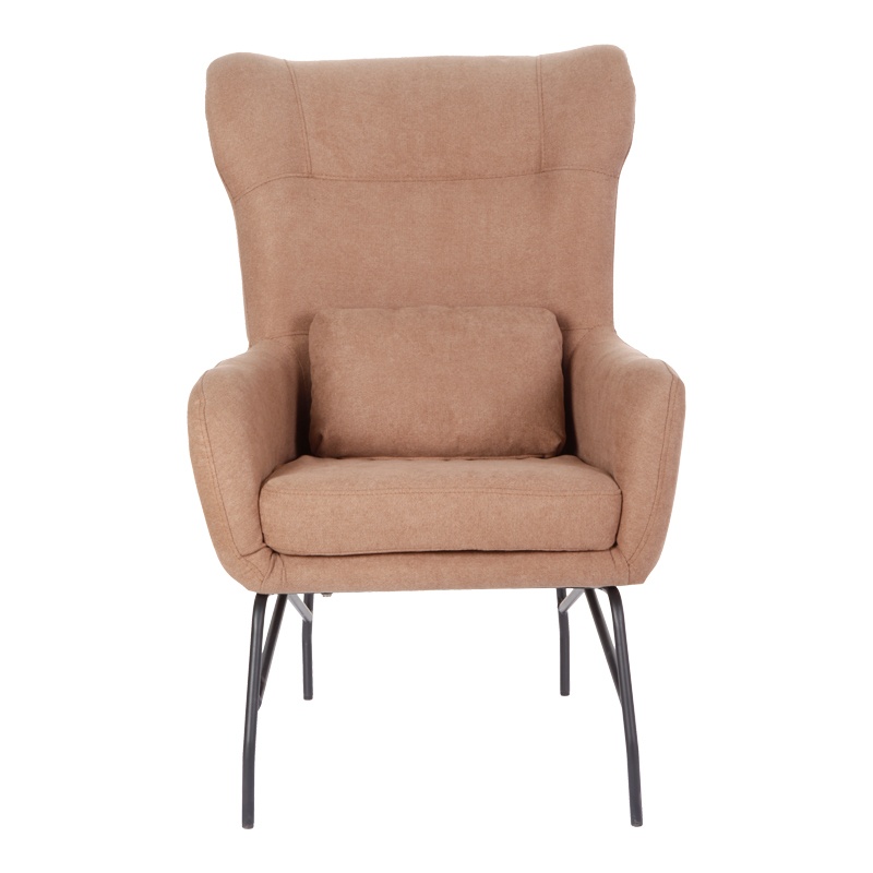 Fotoliu Model Rimbo, Rose/Negru, 66x81x102 cm - 1 | YEO