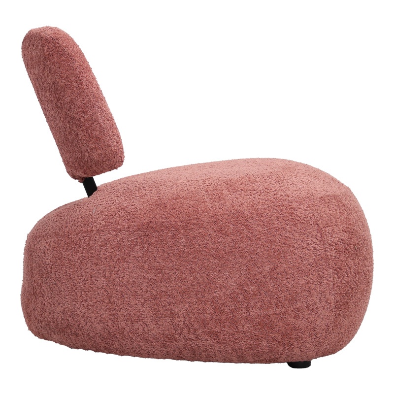 Fotoliu Model Stonie, Roz inchis, 67x73x67 cm - 1 | YEO