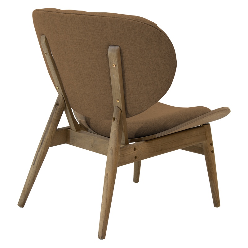 Fotoliu Model Udalle, Maro/Nuc, 77x70x82 cm - 2 | YEO
