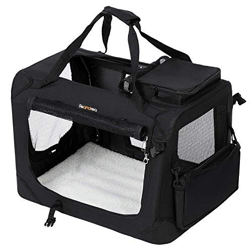 Geanta de transport animale, Feandrea, Negru, 91.0x63.0x63.0 cm - 2 | YEO