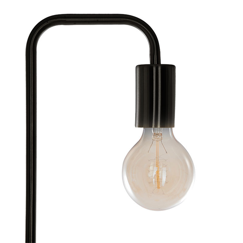 Lampadar Keli E27 40W negru D20x150cm - 1 | YEO