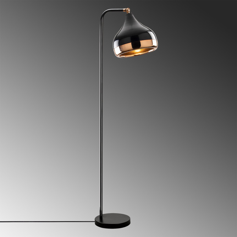 Lampadar Yildo - 6906 Negru Cupru - 3 | YEO