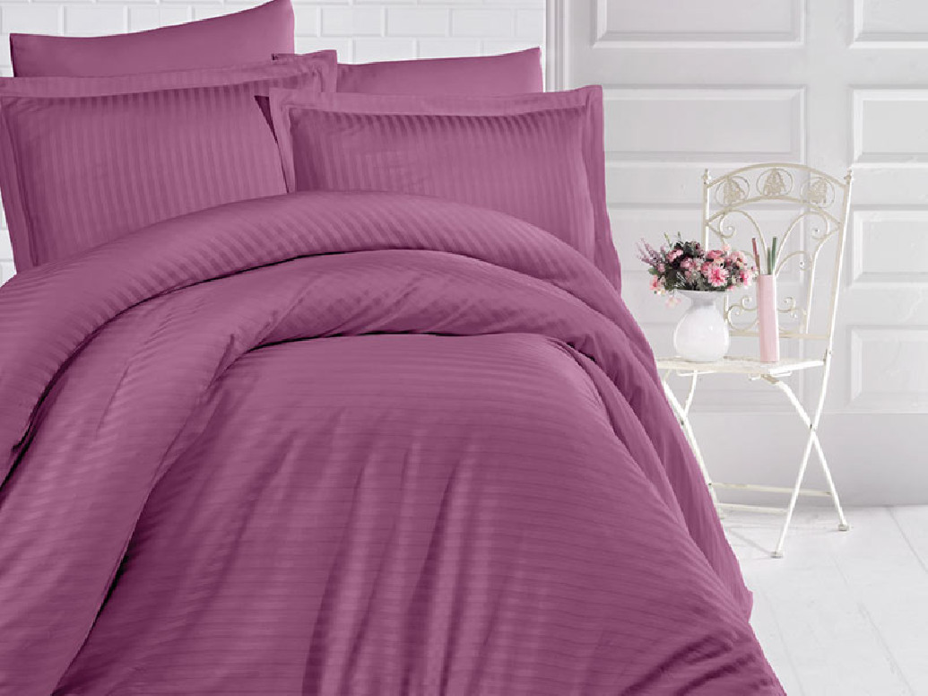 Lenjerie 1 Persoana Deluxe Violet (Satin Deluxe)