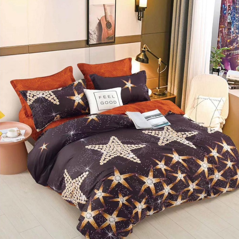 Lenjerie Bumbac Satinat 4 Piese Felora