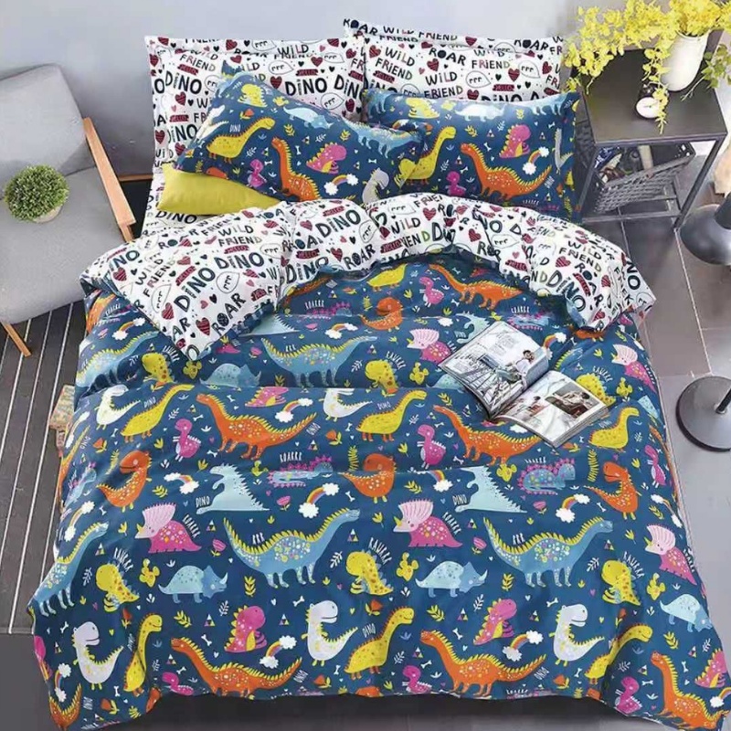 Lenjerie Bumbac Satinat 4 Piese Zarel