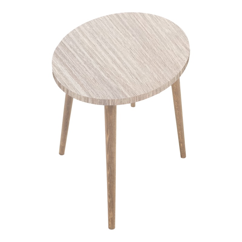 Masuta de Cafea Model Barton, Natur/Nuc, 90x45x40 cm - 2 | YEO