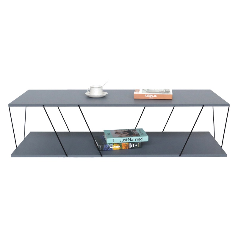 Masuta de Cafea Model Tars, Gri/Negru - 1 | YEO