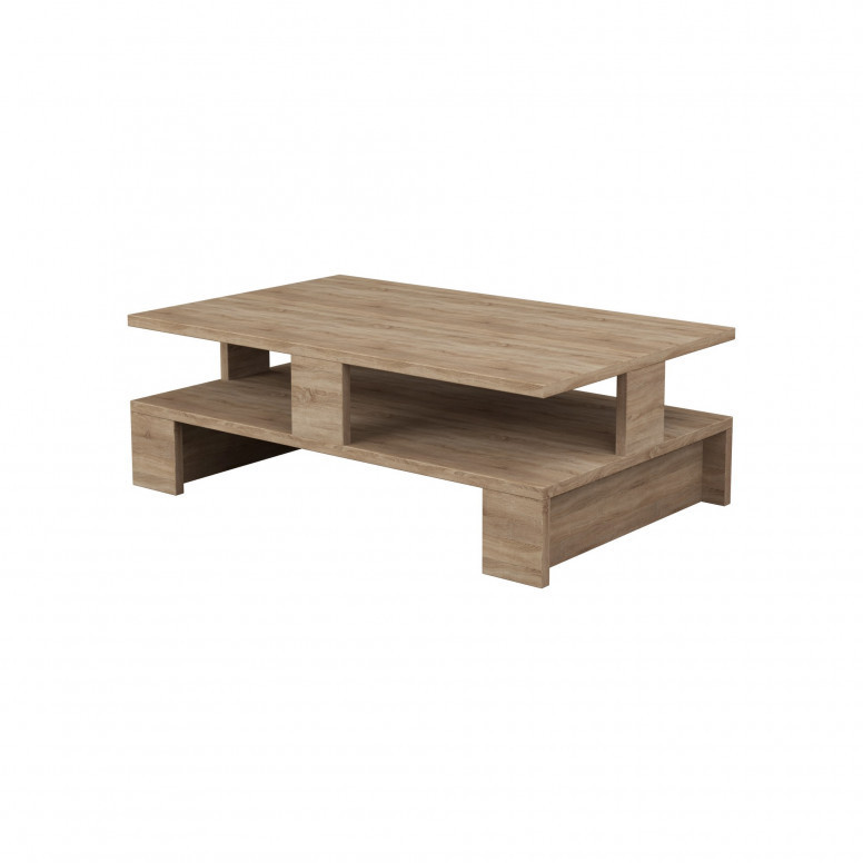 Masuta de Cafea Model Woods, 80x50x27.5 cm, Stejar - 1 | YEO