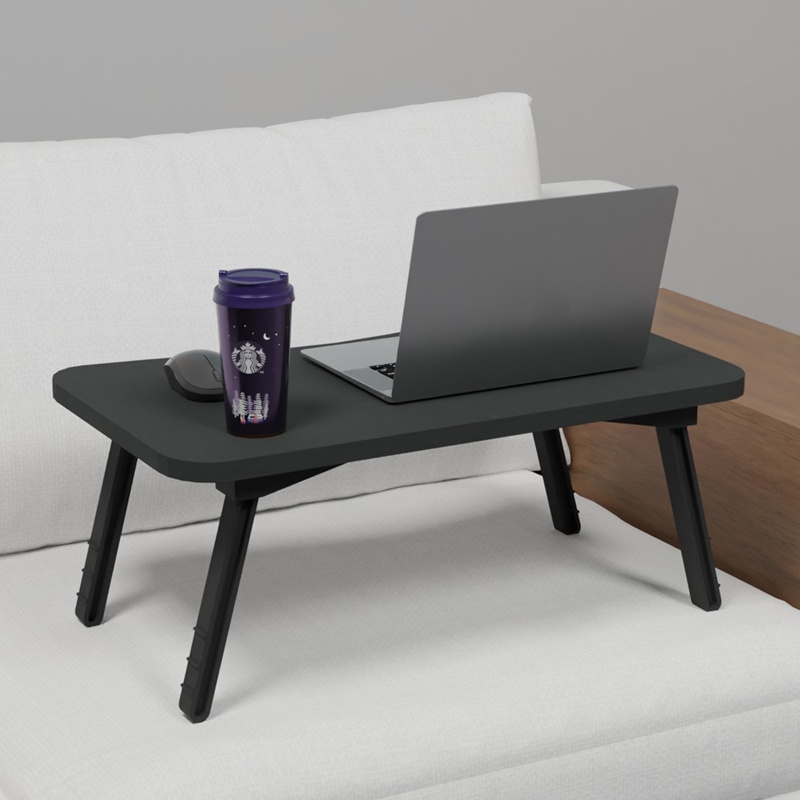 Masuta de laptop Model Rahe, Antracit, 60x35x23 cm - 1 | YEO
