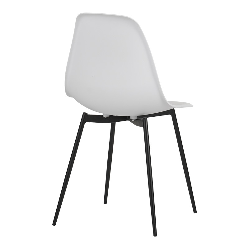 Scaun Model Ballen, Alb/Negru, 41.5x53x84.5 cm - 1 | YEO