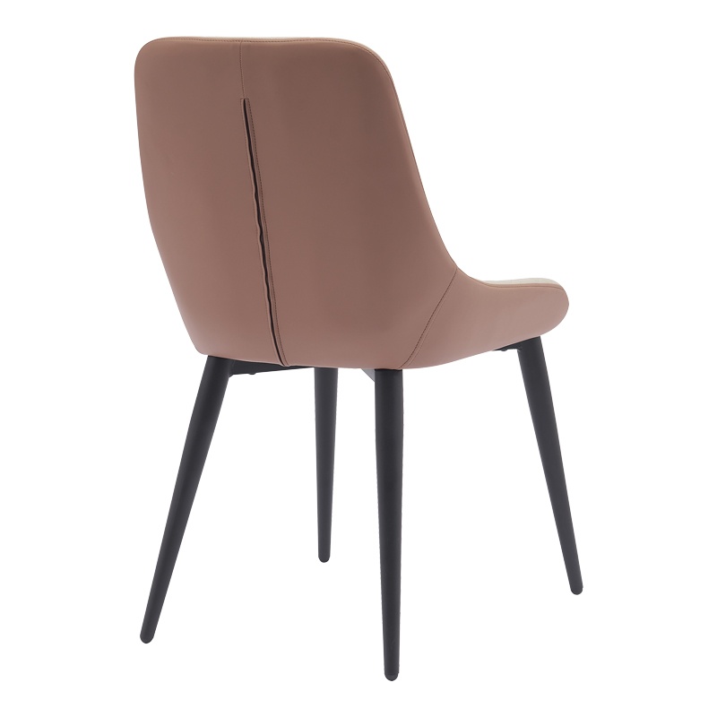 Scaun Model Komme, Bej/Maro, 49x57x84 cm - 2 | YEO