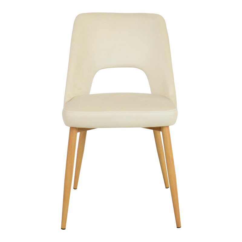 Scaun Model Murde, Bej/Natur, 48.5x61x89 cm - 3 | YEO