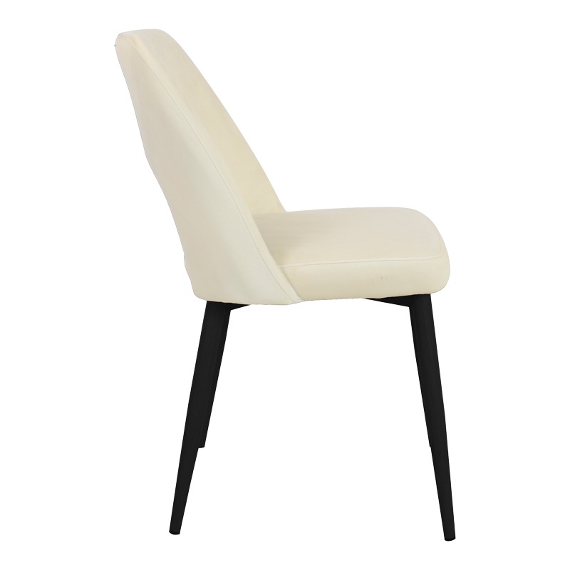 Scaun Model Murde, Bej/Negru, 48.5x61x89 cm - 2 | YEO