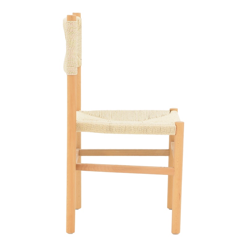 Scaun Model Oarvine, Natur, 46x52x88 cm - 2 | YEO