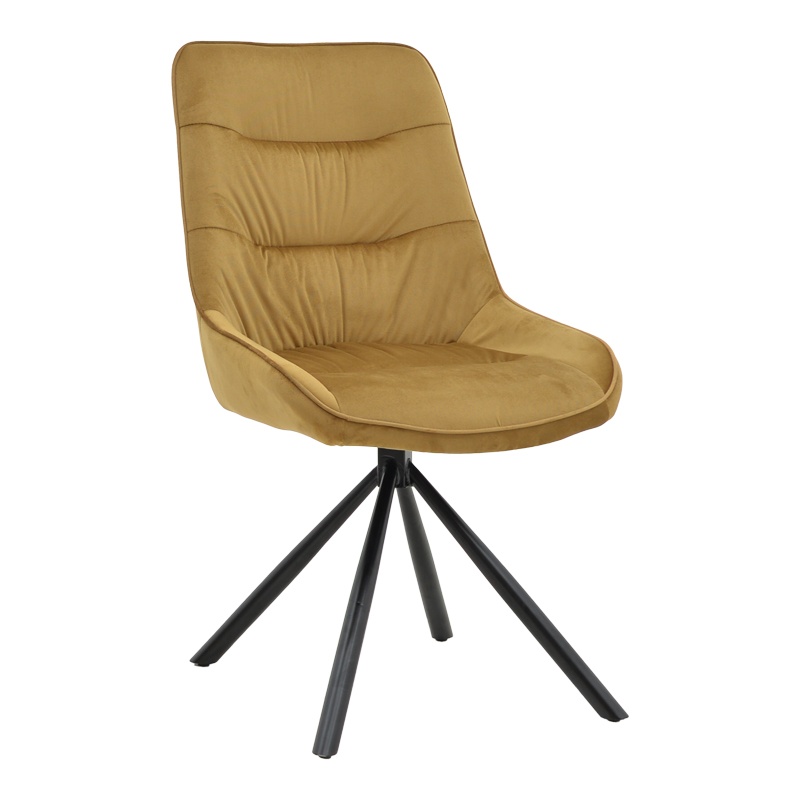 Scaun Model Wori, Maro/Negru , 48x56x82 cm
