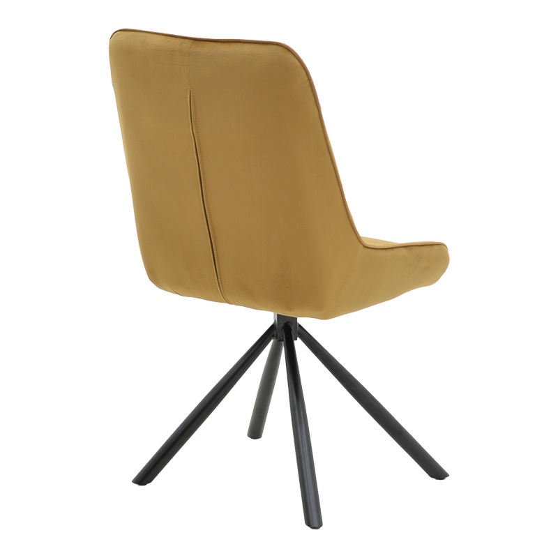 Scaun Model Wori, Maro/Negru , 48x56x82 cm - 1 | YEO