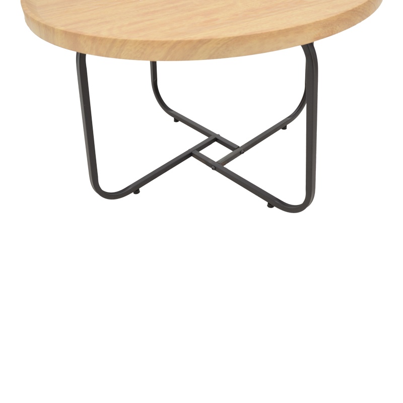 Set 2 Masute de Cafea Model Crismory, Natur/Negru - 3 | YEO
