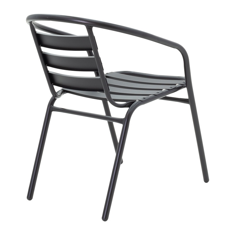 Set masă și scaune de exterior, 3 Piese, Model , Negru - 2 | YEO