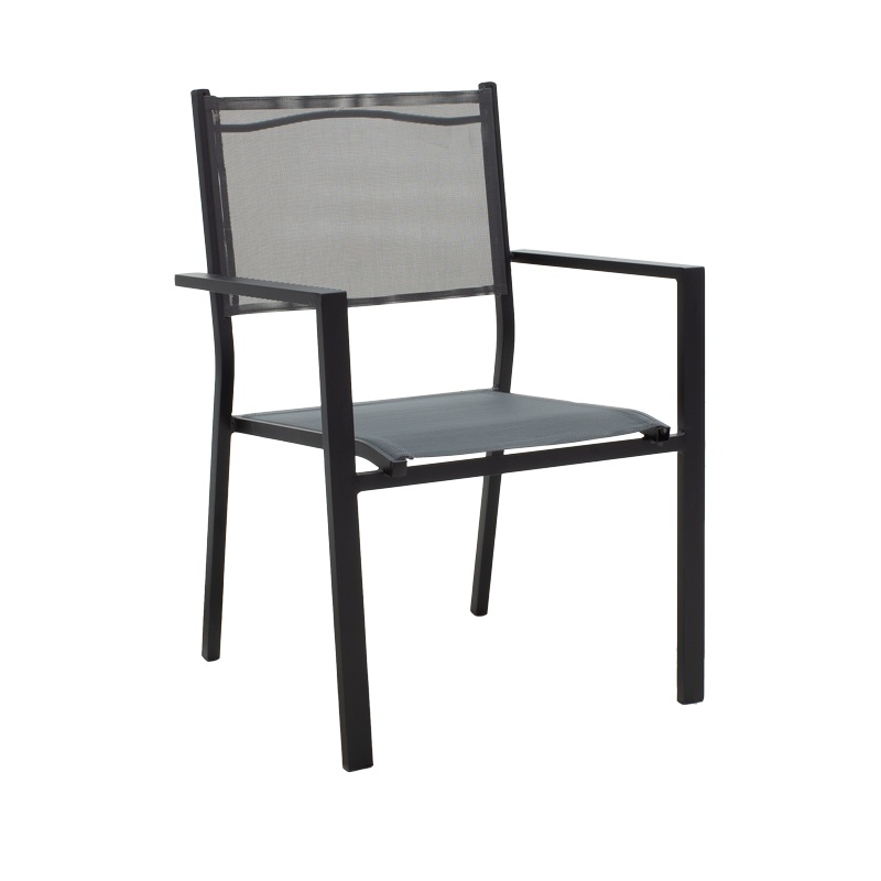 Set masă și scaune de exterior, 5 Piese, Model Moly-Kliton, Antracit, 150x80x74 cm - 1 | YEO