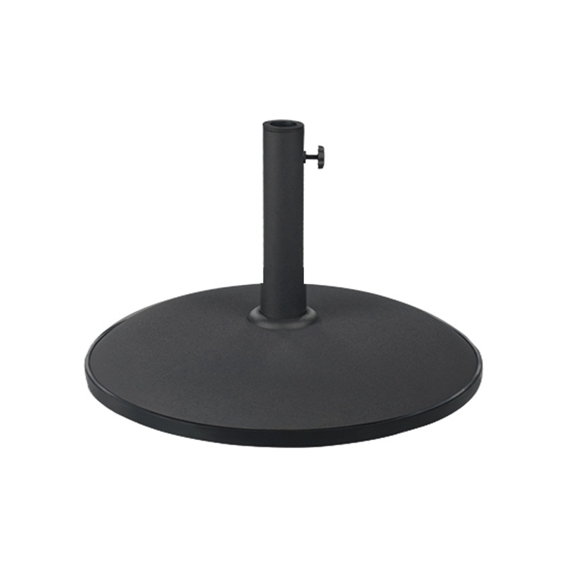 Baza pentru umbrela, Model , culoare negru, ciment, D58 cm