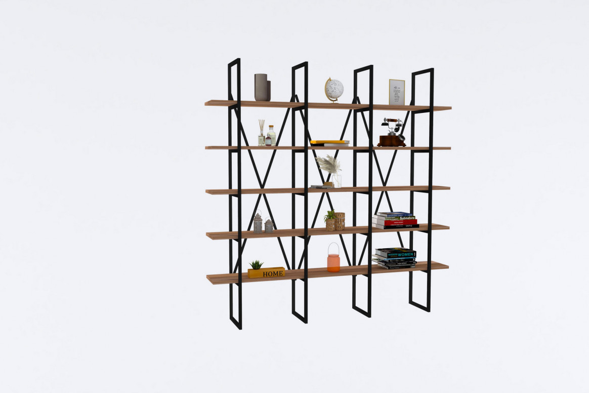 Biblioteca Salvador, Model Beylerbeyi, Negru/Atlantic - 1 | YEO