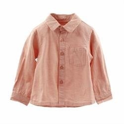 Camasa bebe tip Oxford roz Newness