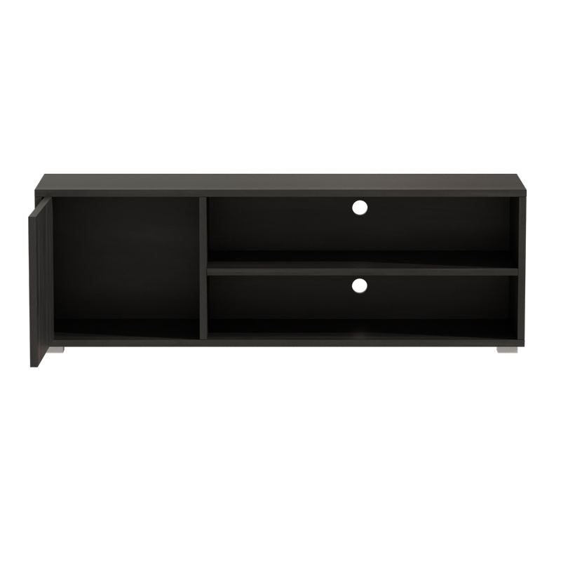 Comodă TV Model Ellon, Negru, 120x40x41 cm - 3 | YEO
