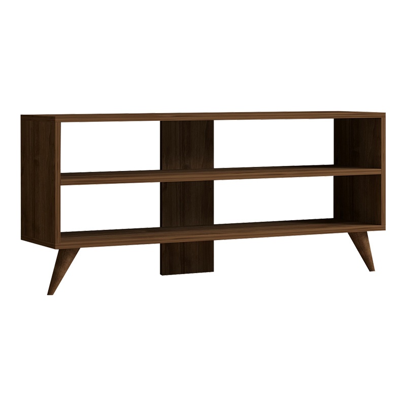 Comodă TV Model Prestige, Nuc, 120x29.6x50 cm