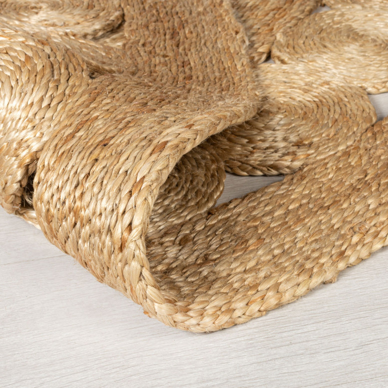 Covor Arya Jute Circle Natural 150X150 cm, rotund, Flair Rugs - 2 | YEO