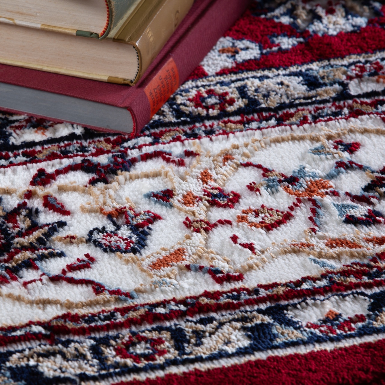 Covor Isfahan Rosu 40x60 cm - 5 | YEO