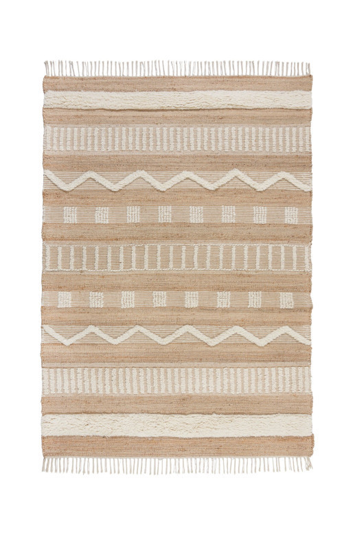 Covor Medina Jute Natural/Ivory 200X290 cm, Flair Rugs - 1 | YEO