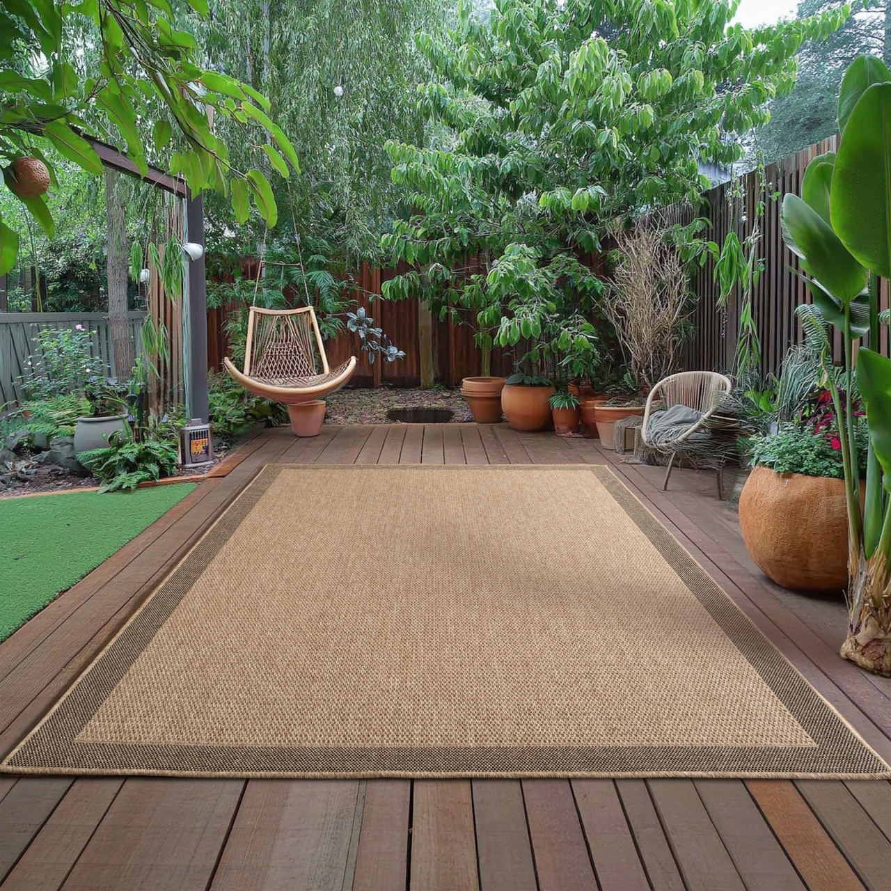 Covor Timber V2 Bej, 200 x 290cm