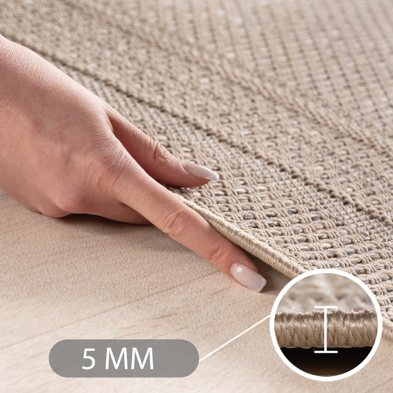 Covor traversa Desert V4 Bej, 80 x 150 cm - 2 | YEO