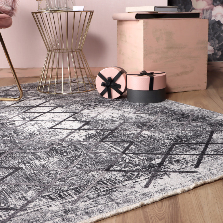 Covor Valencia Gri 115x170 cm - 2 | YEO