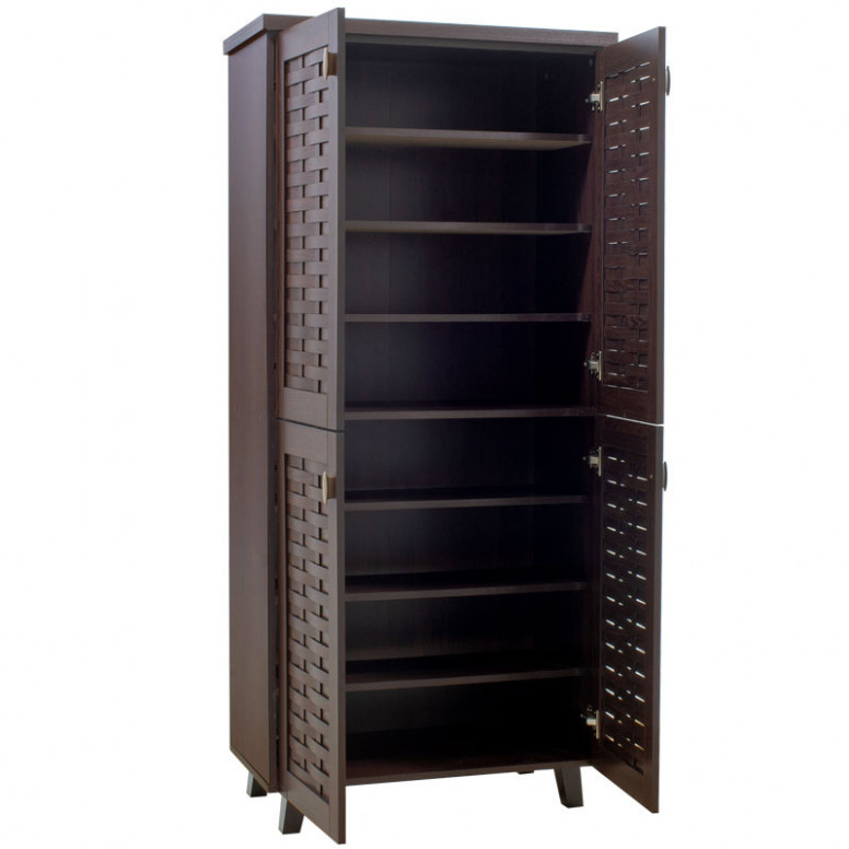 Dulap Pantofi Model Zion, Nuc, 78x40x170,5 cm - 3 | YEO