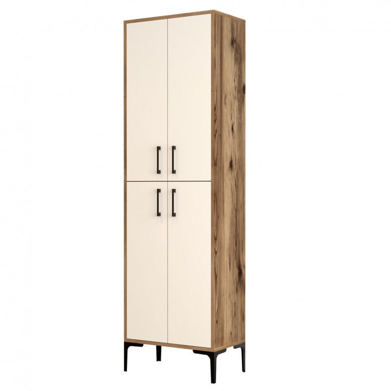 Dulap Pentru Baie Berlina Walnut-Cream - 4 | YEO