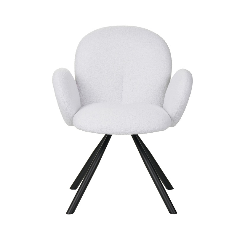 Fotoliu Model Garzele, Alb/Negru, 68x66x82.5 cm - 3 | YEO