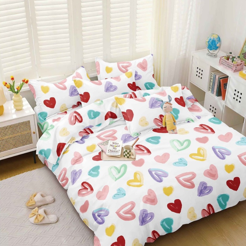 Lenjerie Bumbac Satinat 4 Piese Desira