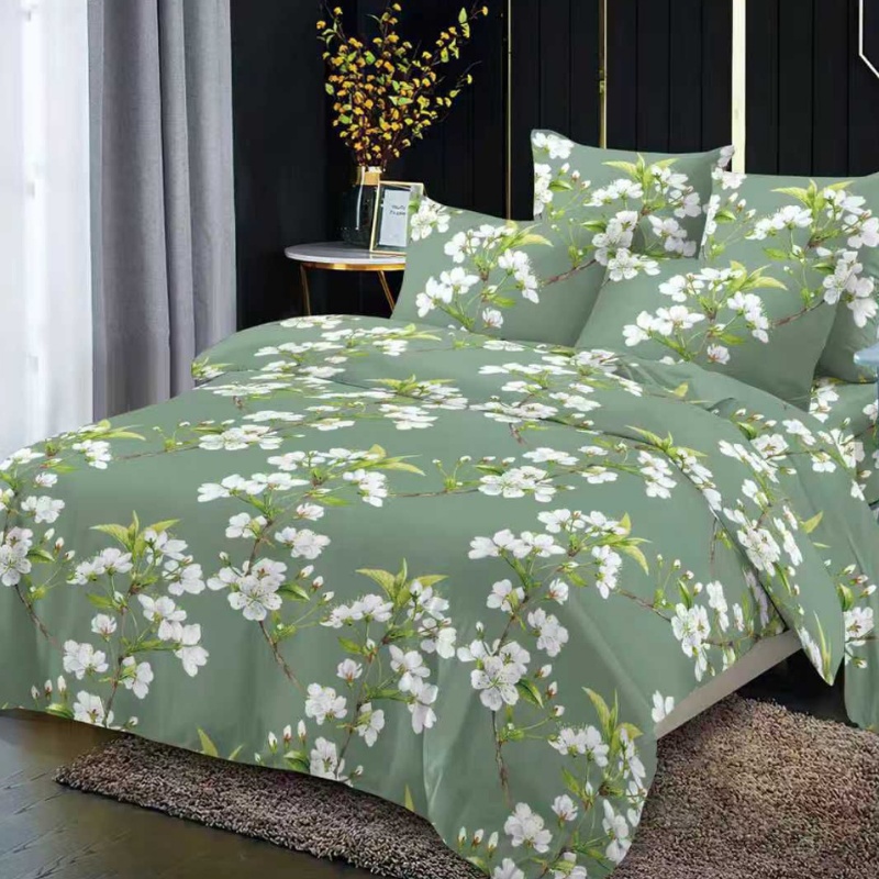 Lenjerie cu elastic 180x200cm, Celestia, 4 Piese