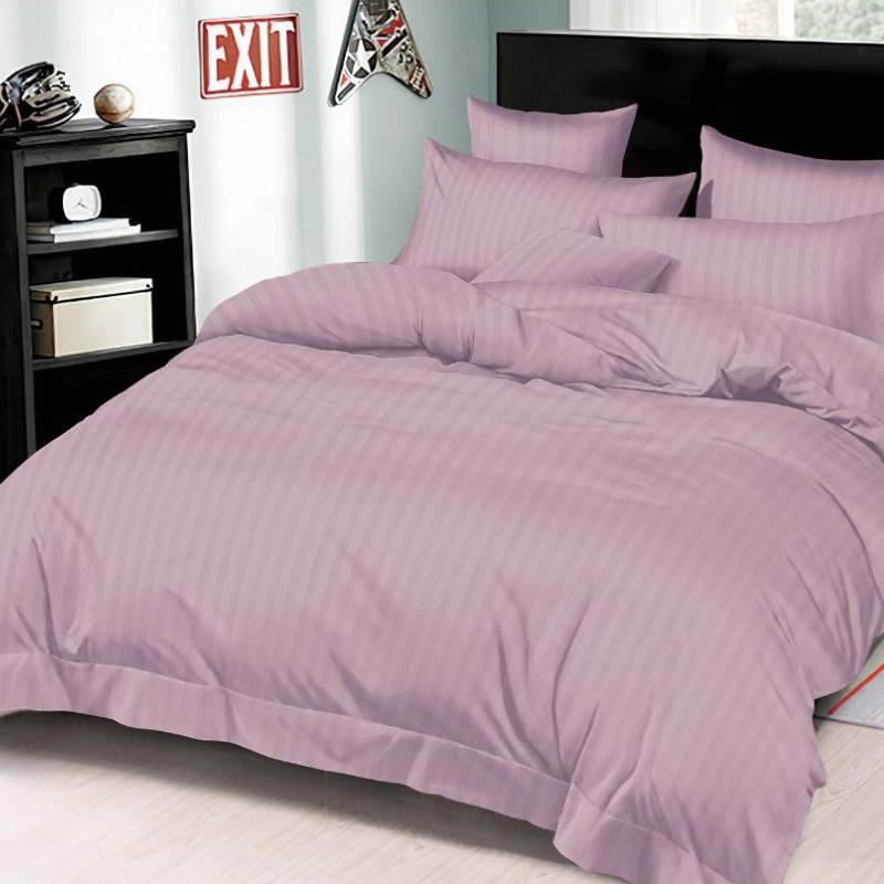 Lenjerie cu elastic 180x200cm, Damasc, Tixie V11 Purple (Finet)