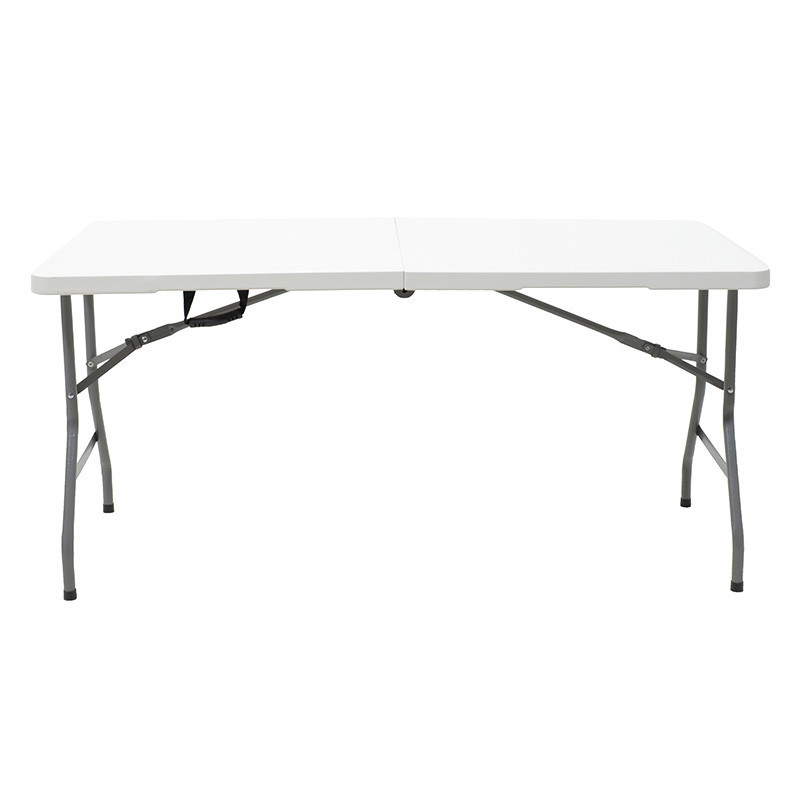 Masa de camping pliabila profesionala Rodeo cadru metalic alba 240x76x74cm - 3 | YEO
