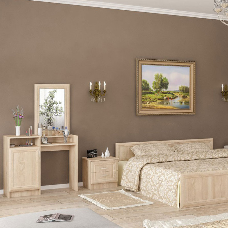 Masa Dressing Rebecca Sonoma 90x38.5x147.5 cm - 1 | YEO