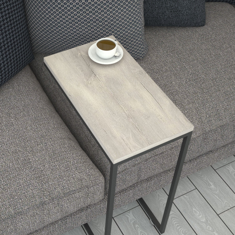 Masuta de Cafea Model Caspian, 46x26x62 cm, Stejar deschis - 3 | YEO