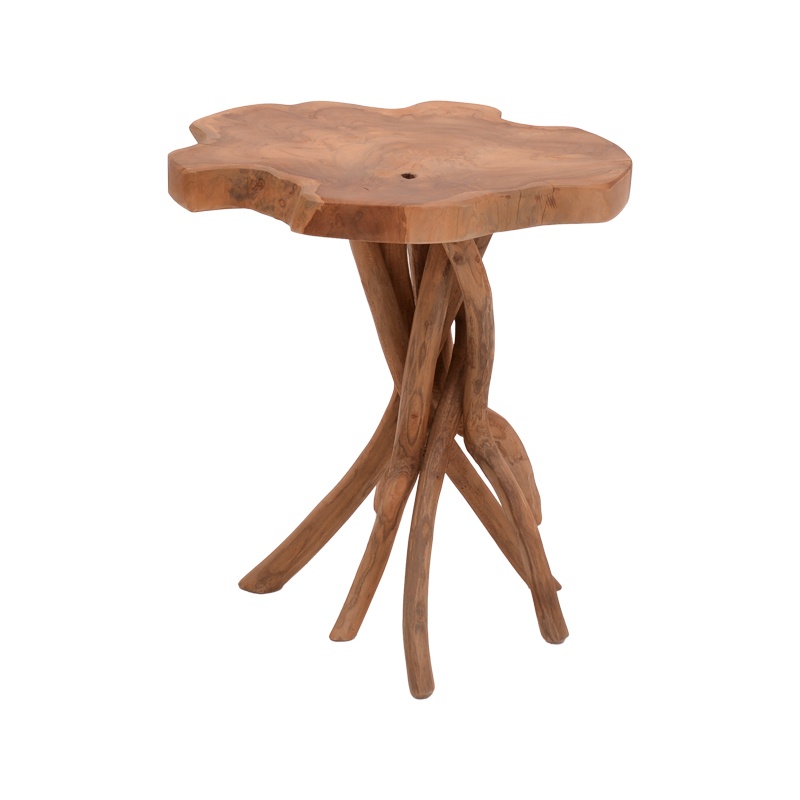Masuta de Cafea Model Ceniole, Natur, 44x42x40 cm