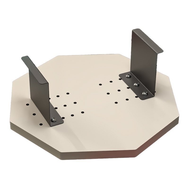 Masuta de Cafea Model Linea, Crem/Negru , D34x10 cm - 2 | YEO