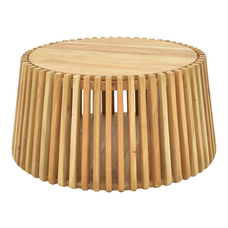 Masuta de Cafea Model Table, Natur, Φ70x33 cm