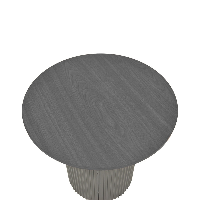 Masuta laterala Dovel, negru, 50x50x50 cm - 4