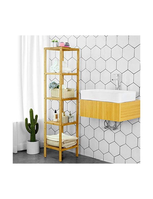 Raft de depozitare, Songmics, 33 x 33 x 146 cm, BCB55Y - 1 | YEO
