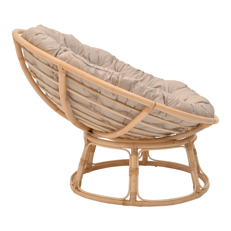 Scaun cu Brate Model Servey, Natur/Bej, 115x115x58 cm - 2 | YEO