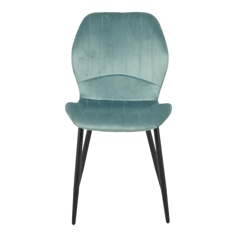 Scaun Jelour, verde fistic/negru, 46.5x60x84 cm - 4